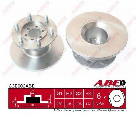 ABE C3E002ABE гальмівний диск