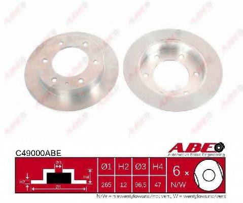 ABE C49000ABE гальмівний диск