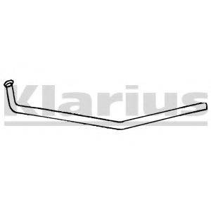 KLARIUS 120330 Труба вихлопного газу