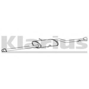 KLARIUS 270621 Глушник вихлопних газів кінцевий