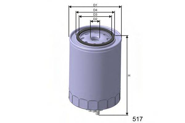 MISFAT M500 Паливний фільтр