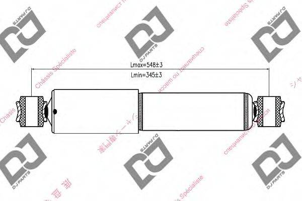 DJ PARTS DS1256GT Амортизатор