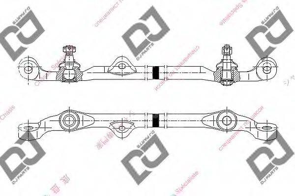DJ PARTS DC1014 Поздовжня рульова тяга