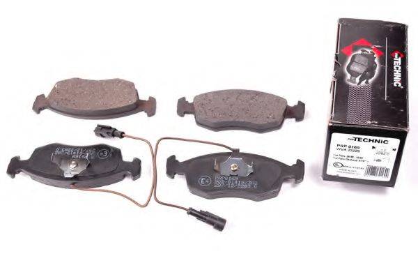PROTECHNIC PRP0169 Комплект гальмівних колодок, дискове гальмо