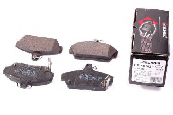 PROTECHNIC PRP0182 Комплект гальмівних колодок, дискове гальмо