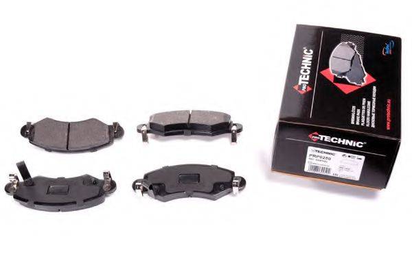 PROTECHNIC PRP0250 Комплект гальмівних колодок, дискове гальмо