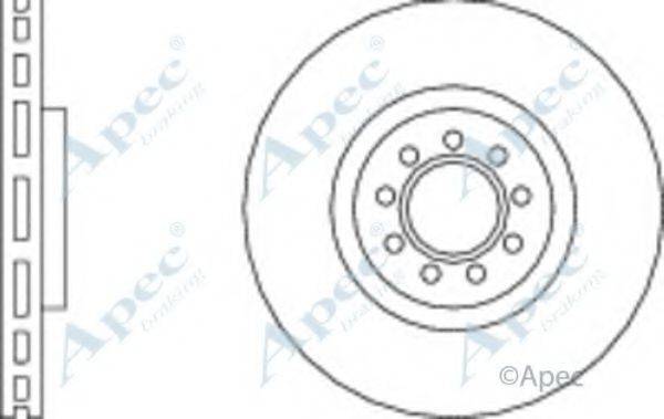APEC BRAKING DSK2534 гальмівний диск