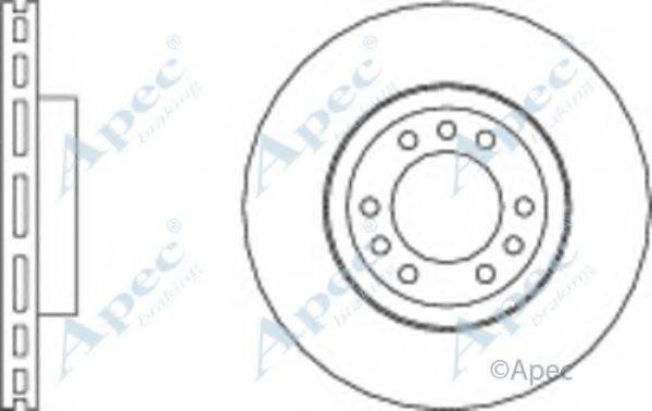 APEC BRAKING DSK2893 гальмівний диск