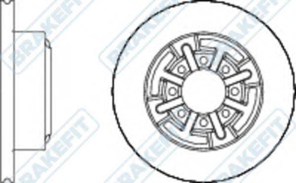APEC BRAKING DK6108 гальмівний диск
