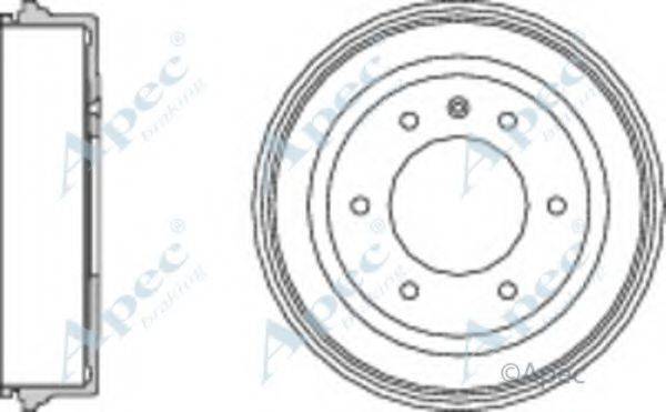 APEC BRAKING DRM9197 Гальмівний барабан