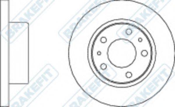 APEC BRAKING DK6238 гальмівний диск