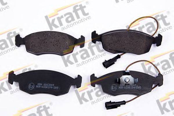 KRAFT AUTOMOTIVE 6003205 Комплект гальмівних колодок, дискове гальмо