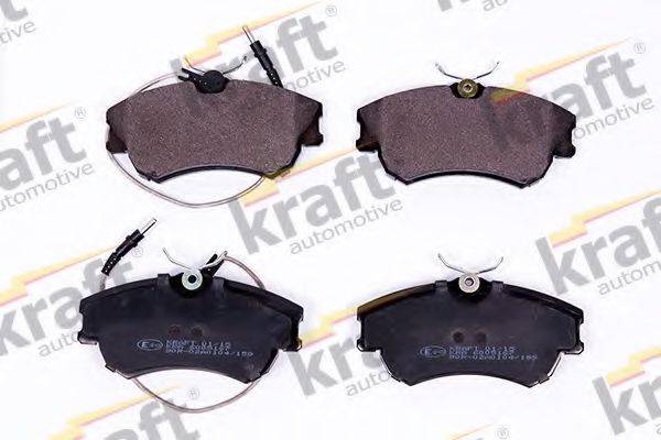 KRAFT AUTOMOTIVE 6005167 Комплект гальмівних колодок, дискове гальмо