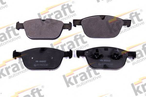 KRAFT AUTOMOTIVE 6006432 Комплект гальмівних колодок, дискове гальмо