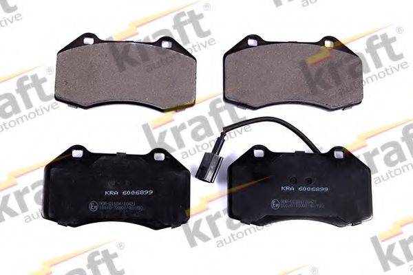 KRAFT AUTOMOTIVE 6006899 Комплект гальмівних колодок, дискове гальмо
