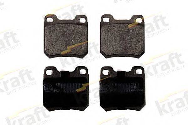 KRAFT AUTOMOTIVE 6011530 Комплект гальмівних колодок, дискове гальмо