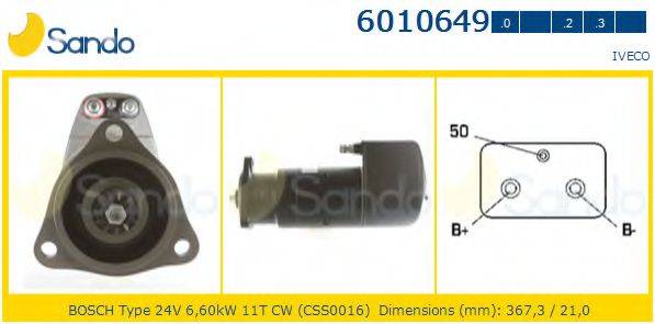 SANDO 60106490 Стартер