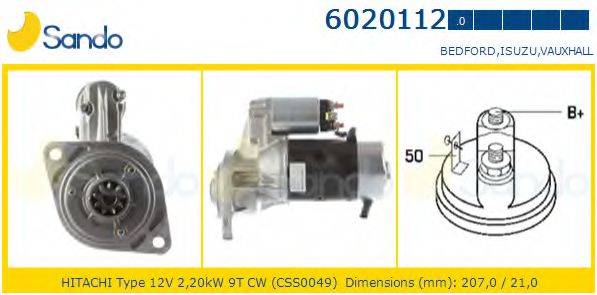 SANDO 60201120 Стартер