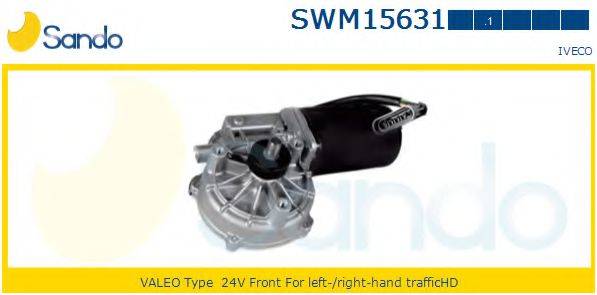 SANDO SWM156311 Двигун склоочисника