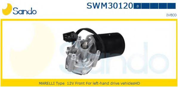 SANDO SWM301200 Двигун склоочисника