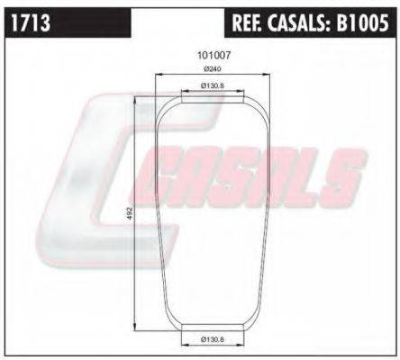 CASALS B1005 Кожух пневматичної ресори