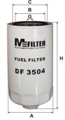 MFILTER DF3504 Паливний фільтр