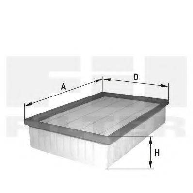 FIL FILTER HP2262 Повітряний фільтр