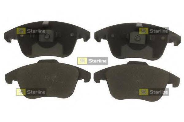 STARLINE BDS750 Комплект гальмівних колодок, дискове гальмо