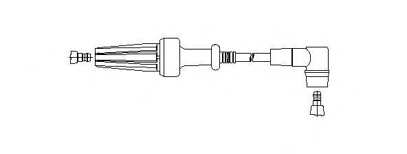 BREMI 664E36 Провід запалювання