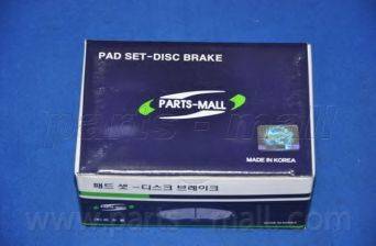 PARTS-MALL PKC005 Комплект гальмівних колодок, дискове гальмо