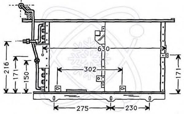 ELECTRO AUTO 30M0008 Конденсатор, кондиціонер