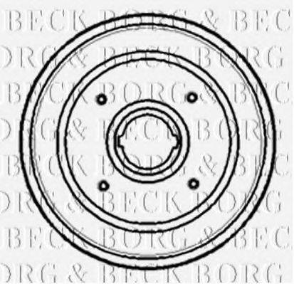 BORG & BECK BBR7085 Гальмівний барабан