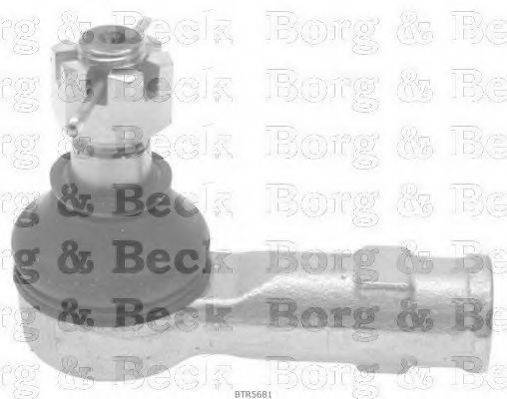 BORG & BECK BTR5681 Наконечник поперечної кермової тяги