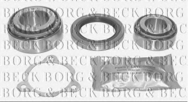 BORG & BECK BWK547 Комплект підшипника маточини колеса