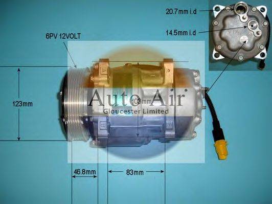 AUTO AIR GLOUCESTER 141259 Компресор, кондиціонер
