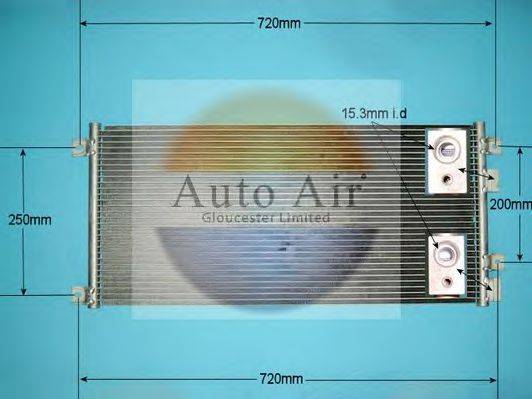 AUTO AIR GLOUCESTER 169918 Конденсатор, кондиціонер