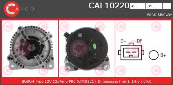 CASCO CAL10220AS Генератор