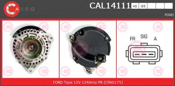 CASCO CAL14111AS Генератор