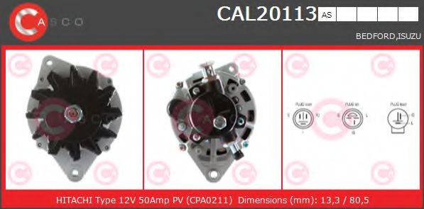 CASCO CAL20113AS Генератор