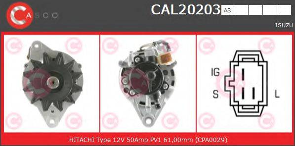CASCO CAL20203AS Генератор