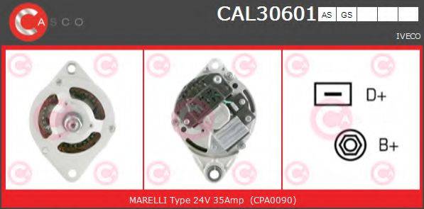 CASCO CAL30601AS Генератор