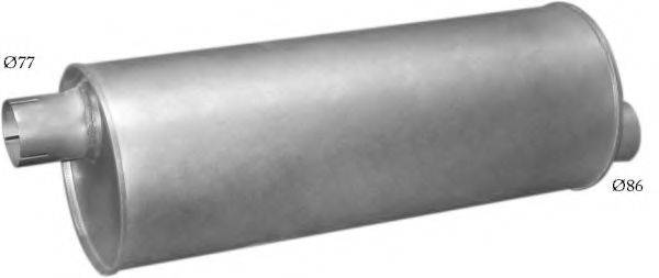 POLMO 6100 Глушник вихлопних газів кінцевий