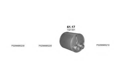 POLMO POLMO08877 Система випуску ОГ