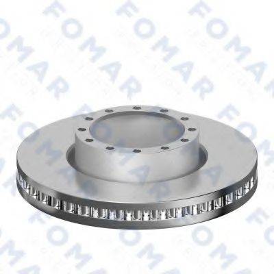 FOMAR FRICTION FO0186PRO гальмівний диск