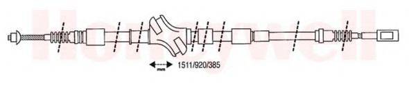 BENDIX 432064B Трос, стоянкова гальмівна система