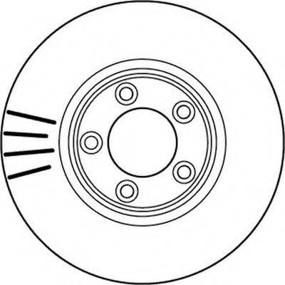 BENDIX 562145B гальмівний диск