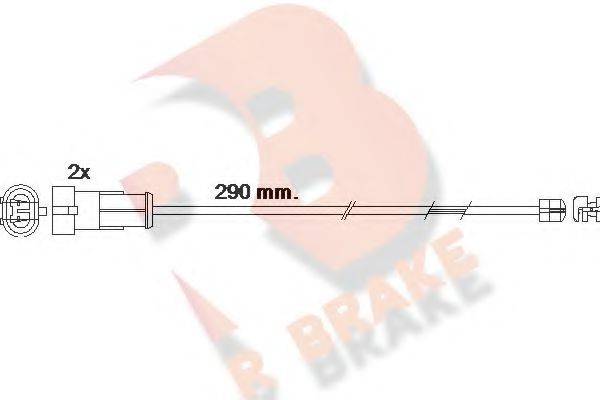 R BRAKE 610468RB Сигналізатор, знос гальмівних колодок