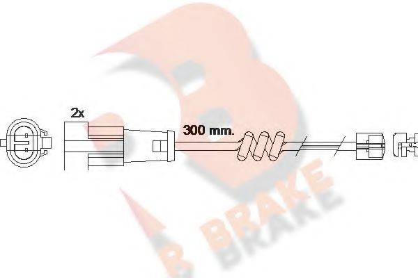 R BRAKE 610470RB Сигналізатор, знос гальмівних колодок