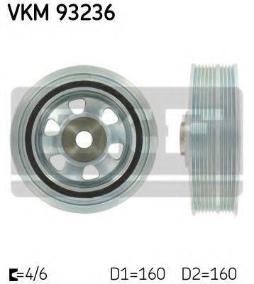SKF VKM93236 Ремінний шків, колінчастий вал
