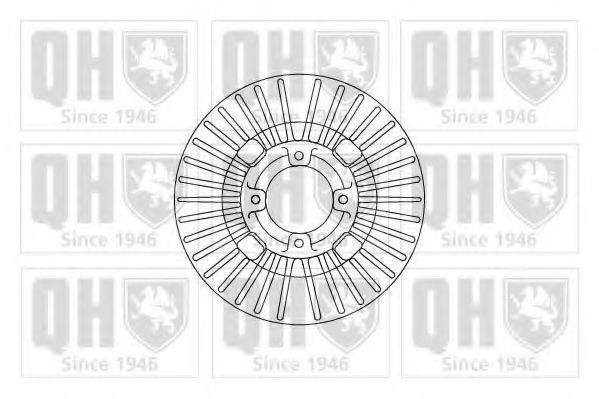QUINTON HAZELL BDC5051 гальмівний диск